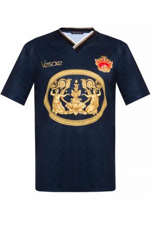 Logo-embroidered t-shirt, zdjęcie 1 Logo-embroidered t-shirt od Versace